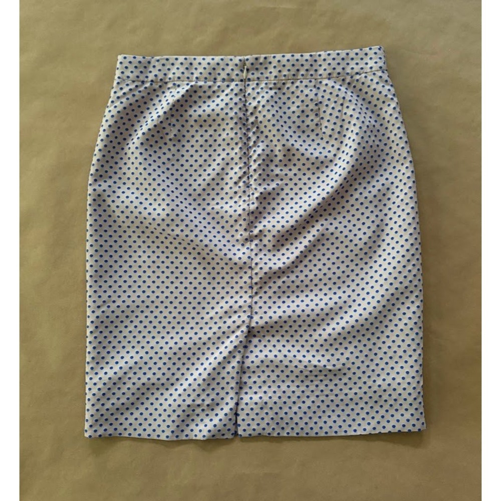 J.Crew The Pencil Skirt Polka Dot Size 6 Career Office Classic Preppy Minimalist - Picture 4 of 9